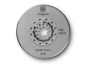 FEIN 63502174230, Sagblad, Glassfiber armert plastik, Putty, Blad metall, Tre, Bimetall, Høy-Hastighets Stål (HHS), 8,5 cm, 5 stykker