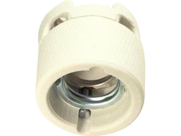 Socket E27 belysning porslin