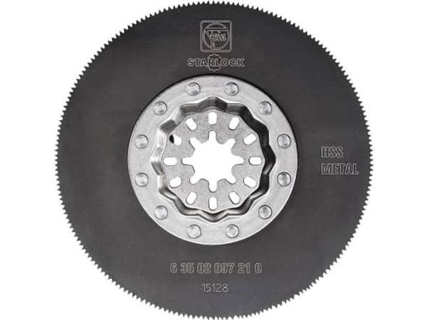 FEIN 63502097230, Sågblad, Glasfiberförstärkt plast, Kittfärgad, Trä, Snabbstål (HSS), 8,5 cm, 5 styck