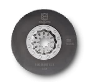 FEIN 63502097230, Sågblad, Glasfiberförstärkt plast, Kittfärgad, Trä, Snabbstål (HSS), 8,5 cm, 5 styck