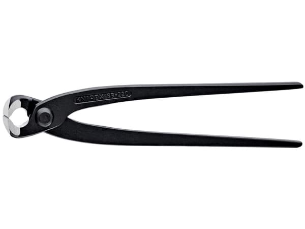 Knipex 99 00 220, Avnypa, 2,4 mm, Stål, Svart, 220 mm, 314 g