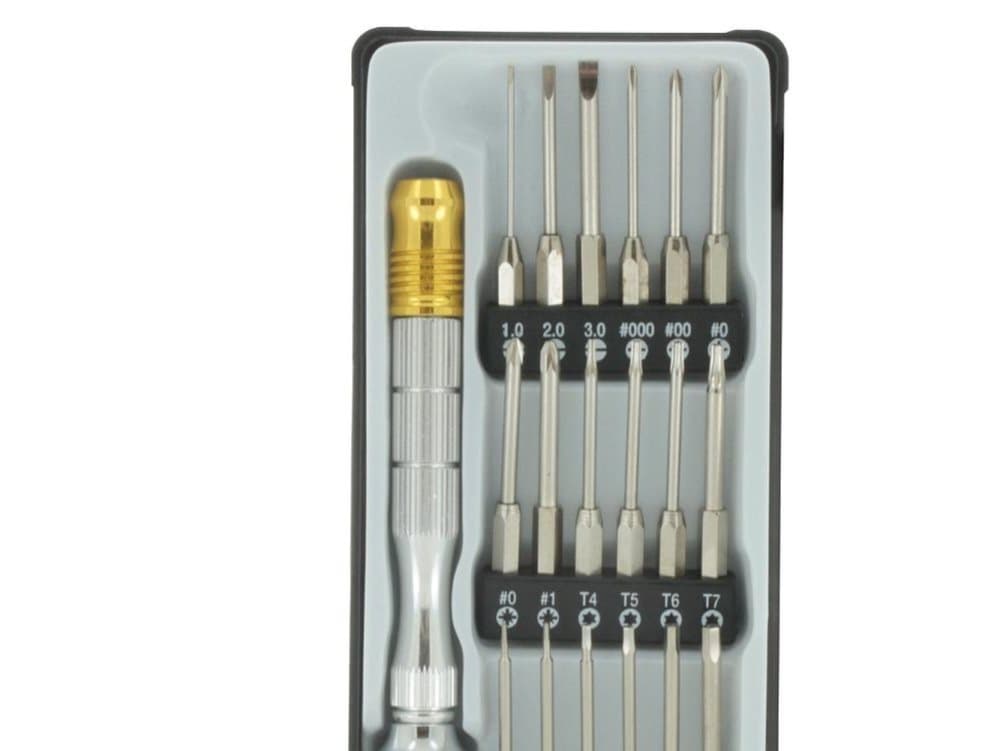 Donau Elektronik MBS18 Bitsats 18 delar T-profil