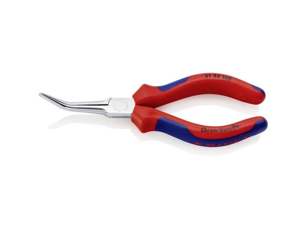 Knipex 31 25 160, Nesetang, 2,5 mm, 5,5 cm, Stål, Blå, Rød, 160 mm