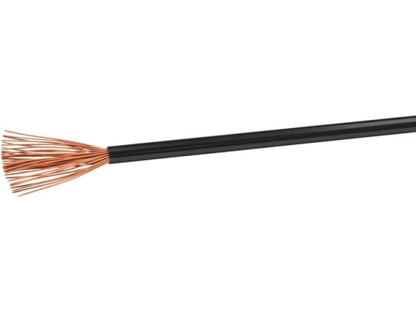 VOKA Kabelwerk H07VK25SW Slangekabel H07V-K 1 x 2.50 mm² Sort 100 m