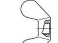 Miniatyrbild 1 av 4: TOOLCRAFT 106230 Vingemøtrik M6 DIN 315 Formbar 100 stk
