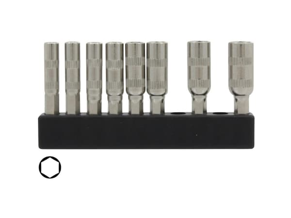 Donau Elektronik MBS66 Sexkantsuttagssats 8 stycken 5/32 (4 mm)