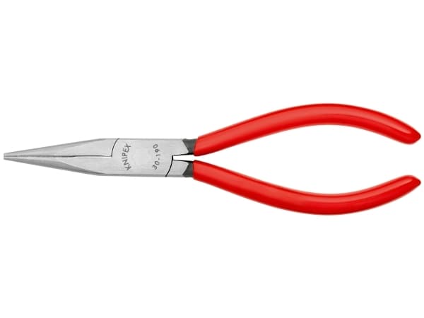 Knipex 30 21 190, Nesetang, 2,4 mm, 5 cm, Stål, Plast, Rød