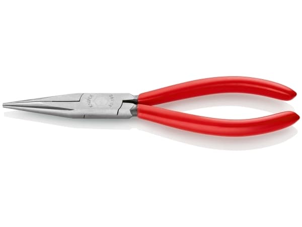 Knipex 30 21 190, Nesetang, 2,4 mm, 5 cm, Stål, Plast, Rød