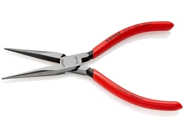 Knipex 29 21 160, Nåltänger, 2 mm, 5,4 cm, Stål, Plast, Röd