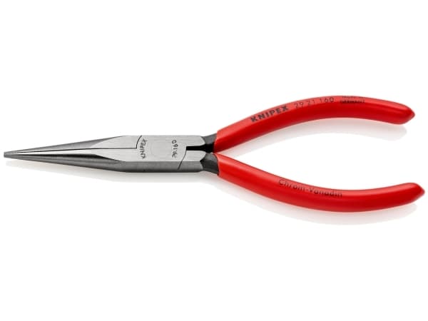 Knipex 29 21 160, Nåltänger, 2 mm, 5,4 cm, Stål, Plast, Röd