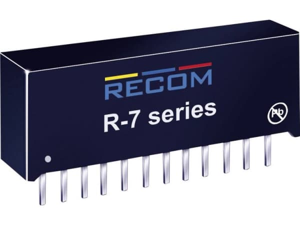 RECOM R-745.0P DC/DC-omvandlare, PCB 5 V/DC 4 A 20 W Antal utgångar: 1 x