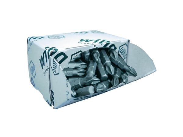 Wiha 08057, 50 styck, Pozidriv, PZ 2, 25 mm
