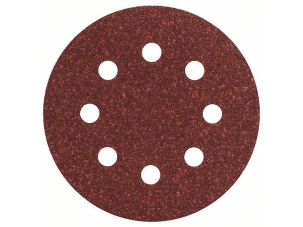 Bosch Accessories 2609256A16 Excenter slibepapir med burrebånd, perforeret Kornstørrelse 60 (Ø) 115 mm 5 stk