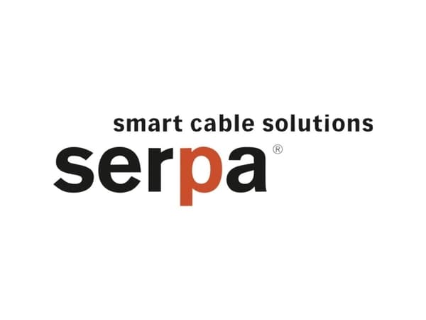 Serpa Cable Bridge B15 / 300 Cm "Security" Yellow-Black Incl. End Caps