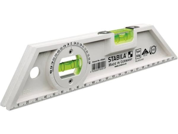 Stabila Type 104 ALLROUND 6901 Vaterpas-Mini 25 cm 1 mm/m