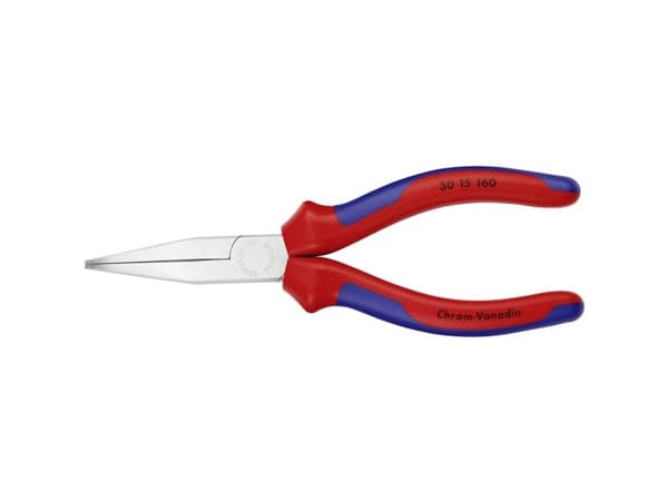 Knipex 30 15 160, Kärkipihdit, 5 mm, 4,65 cm, Terästä, Sininen, Punainen, 160 mm