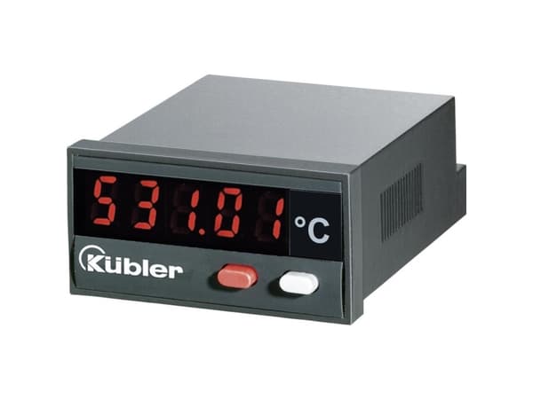 Kübler CODIX 531 Lämpötilanäyttö CODIX 531 - 19999 - + 99 999 °C Asennusmitat 45 x 22 mm