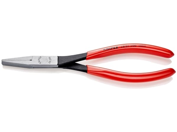 Knipex 28 01 200, Nåltänger, Stål, Plast, Röd, 200 mm, 197 g