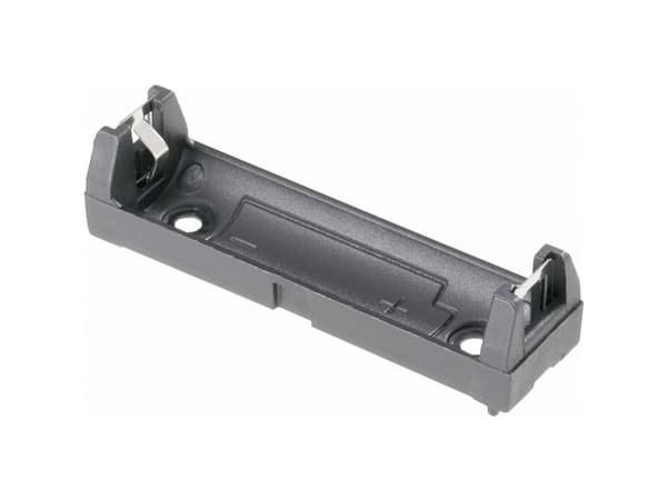 Keystone Electronics 1028 Batteriholder 1 R6 (AA) Gennemstikningsmontage THT (L x B x H) 59 x 16 x 15 mm