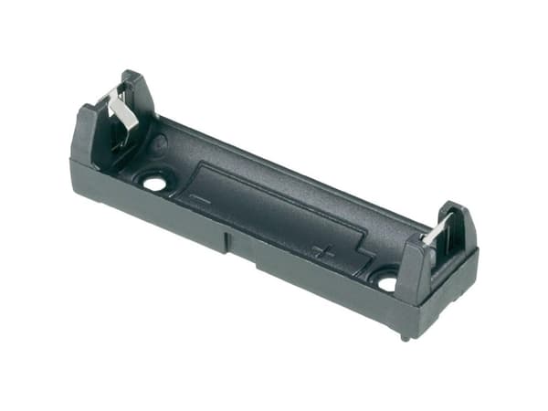 Keystone Electronics 1028 Batteriholder 1 R6 (AA) Gennemstikningsmontage THT (L x B x H) 59 x 16 x 15 mm