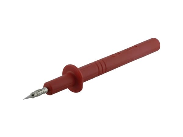 SKS Hirschmann PRUEF 2700 Sikkerhedstestspids Stikforbindelse 4 mm CAT II 1000 V Rød