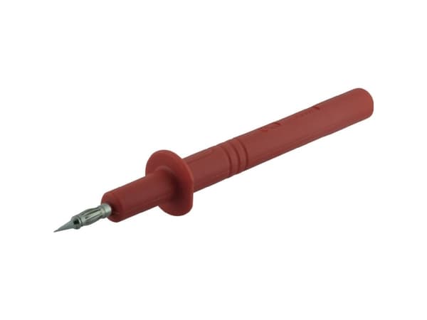 SKS Hirschmann PRUEF 2700 Sikkerhedstestspids Stikforbindelse 4 mm CAT II 1000 V Rød