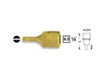Miniatyrbild 3 av 5: HAZET 8503-1X5.5, Uttag, 1/4", Metrisk, 1 huvuden, 5.5 mm, 1,2 cm
