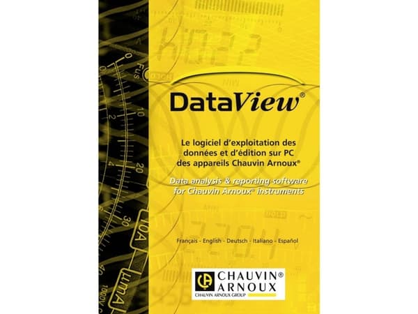 Chauvin Arnoux P01102095 Software DataView 1 stk