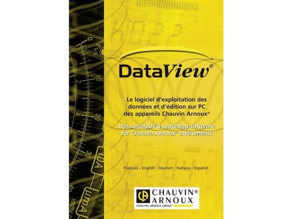 Chauvin Arnoux P01102095 Software DataView 1 stk
