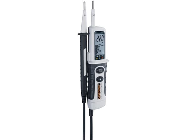 Laserliner 083.025A, Oikea, LCD, 120 - 690 V, 50 - 60 Hz, Musta, Valkoinen, 230 g