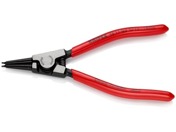 Knipex 46 11 G3, Låseringtang, Kromvanadiumstål, Plast, Rød, 140 mm, 86 g