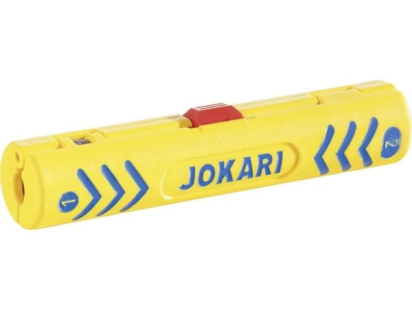 Jokari 30600 Secura Coaxi No.1 Cable Coating Remover Lämplig för koaxialkablar, PVC rundkabel 4,8 till 7,5 mm RG58, RG59