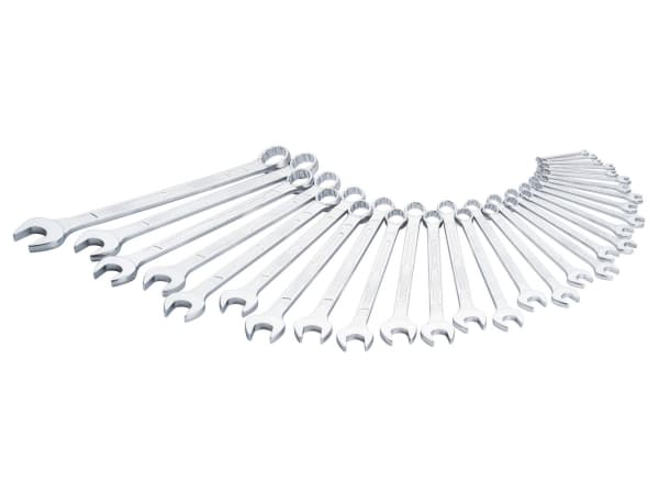HAZET 600N/30, 5,5.5,6,7,8,9,10,11,12,13,14,15,16,17,18,19,20,21,22,23,24,25,26,27,28,29,30,32,34,35,36,38,41 mm, Kromi, Kromi, Kiiltävä, Saksa, ISO