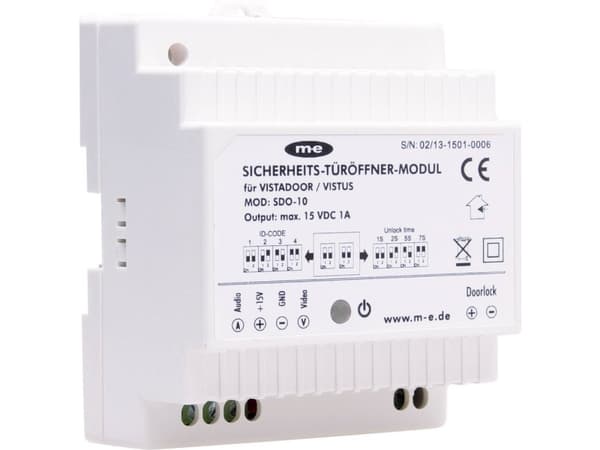 M-E MODERN-ELECTRONICS sikkerhetsdøråpnermodul (SDO-10)