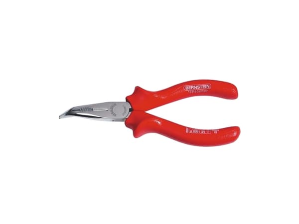 Bernstein 13-916 VDE, Nesetang, 2 mm, Beskyttelse mot elektrostatisk utladning (ESD), Stål, Rød, 165 mm