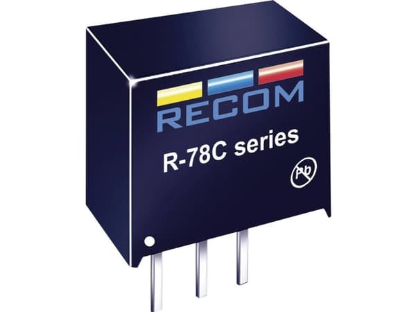 RECOM R-78C3.3-1.0 DC/DC-omvandlare, PCB 3,3 V/DC 1 A Antal utgångar: 1 x