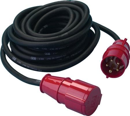 Kabelsæt 10M 5G2,5mm² CEE 16A 5P 400V