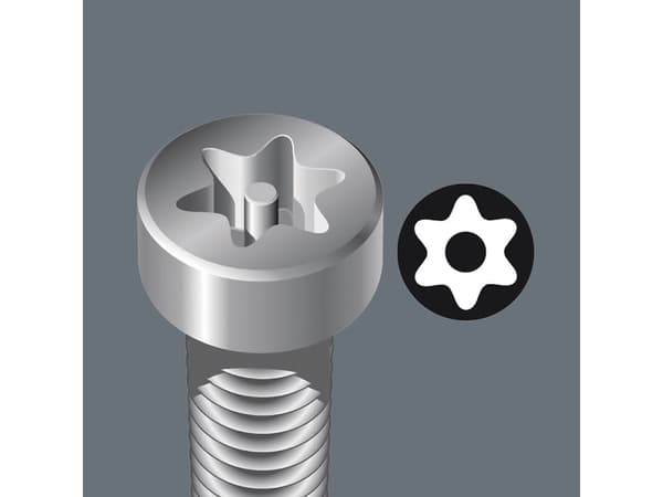 Wera 367 TORX, 25 mm, 13 cm, 25 mm, 27 g, Svart, Grön
