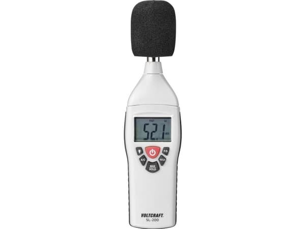 VOLTCRAFT Lydniveau-måleapparat SL-200 30 - 130 dB 31.5 Hz - 8 kHz