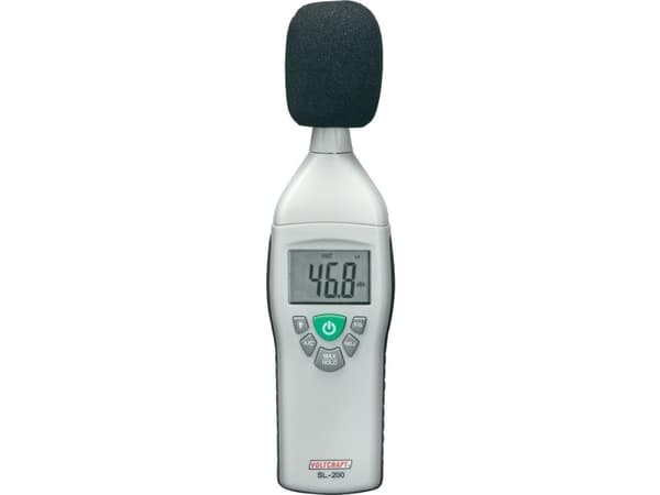 VOLTCRAFT SL-200 Äänitasomittari 30 - 130 dB 31,5 Hz - 8 kHz