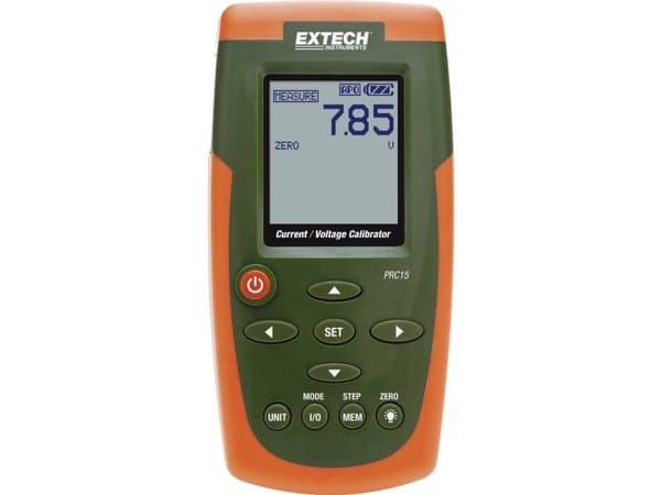 Extech PRC15 kalibraattori jännite , virta