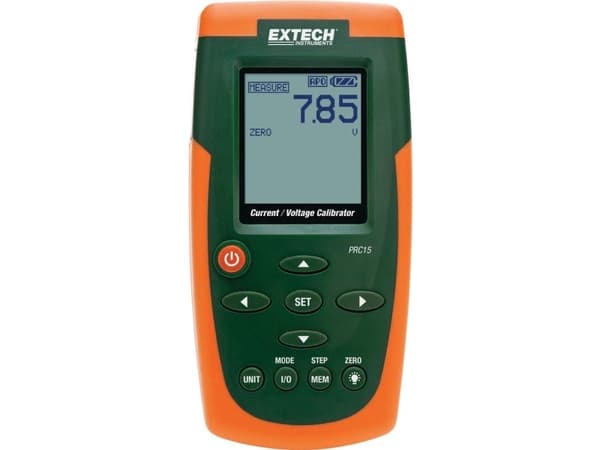 Extech PRC15 kalibraattori jännite , virta