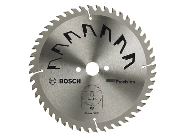 Bosch RUNDKLADER PRESISJON 190X2X30MM T48