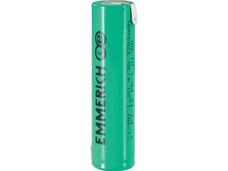 Emmerich 4/3 A ZLF Special-batteri 4/3 A Z-loddefane NiMH 1.2 V 3700 mAh