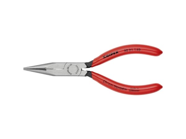 Knipex 30 21 140, Nesetang, 2 mm, 4,2 cm, Stål, Plast, Rød