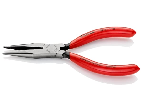 Knipex 30 21 140, Nesetang, 2 mm, 4,2 cm, Stål, Plast, Rød