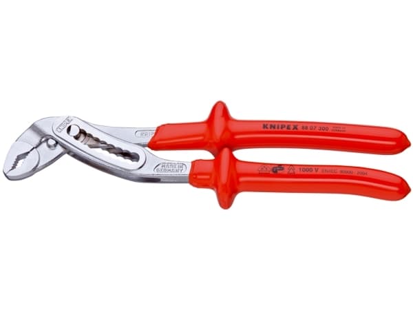 Knipex 88 07 300, Tunge-og-spids tang, 7 cm, 6 cm, 7 cm, Krom-vanadium-stål, Rød