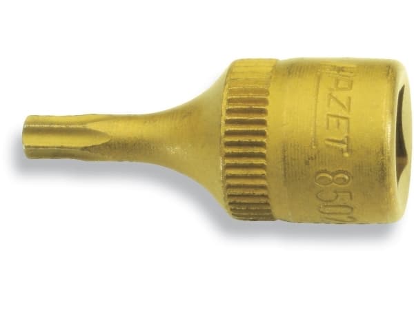 HAZET 8502-T20, 1 stykker, 25,4 / 4 mm (1 / 4"), Kromvanadiumstål, 28 mm, 9 g