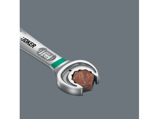 Wera Joker, 8 mm, Rustfritt stål, Krom-molybden-stål, Kromfarget, Matte, Tyskland