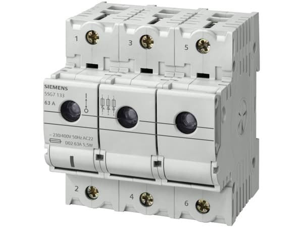 Siemens 5SG7163, Monivärinen, 576 g